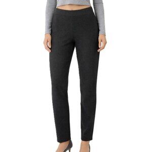 VINCE CAMUTO Womens Casual Pants Size S Dark Gray Stretchy Mid Rise Pull On